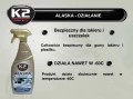 Płyn środek odmrażacz do szyb K2 Alaska 700 ml w atomizerze do - 60 stopni!