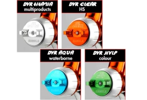 Pistolet lakierniczy SAGOLA 4600 1.4 DVR CLEAR