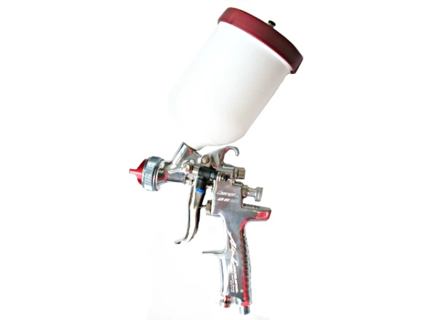 Pistolet lakierniczy Iwata Air-gunsa AZ3 1,8 gęste farby Concept  P.A.S. z kubkiem ciśnieniowym