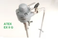 Mieszadło pneumatyczne H451 ATEX na stojaku do farby bejcy lakieru