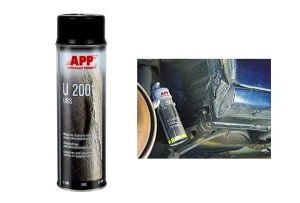 Spray Baranek APP U200 0,5L czarny ochrona i konserwacja karoserii przed kamieniami