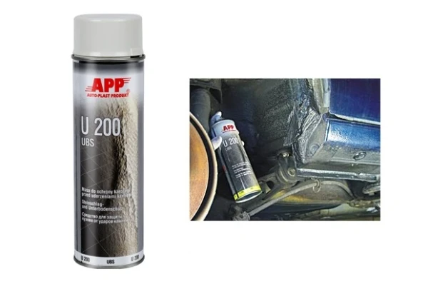 Spray Baranek APP U200 0,5L biały ochrona i konserwacja karoserii przed kamieniami