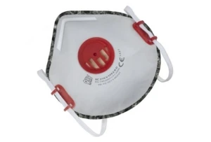Maska przeciwpyłowa okrągła z zaworkiem klasa FFP1 BC