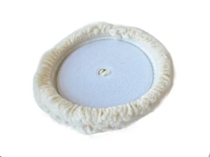 Futro polerskie RUPES wełna 2 cm mocowannie rzep fi125 na 180 mm wysoki rant