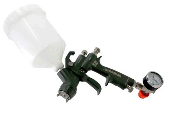 Pistolet lakierniczy WALCOM SLIM HALO 1,3mm KOMBAT z manometrem