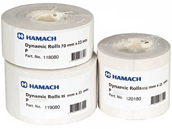 Papier ścierny Hamach Dynamic P120 95mm x 23m rolka