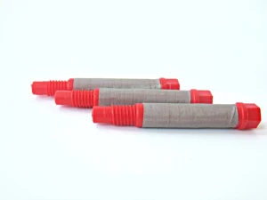 Filtr do pistoletu z gwintem Optima 295 MESH red