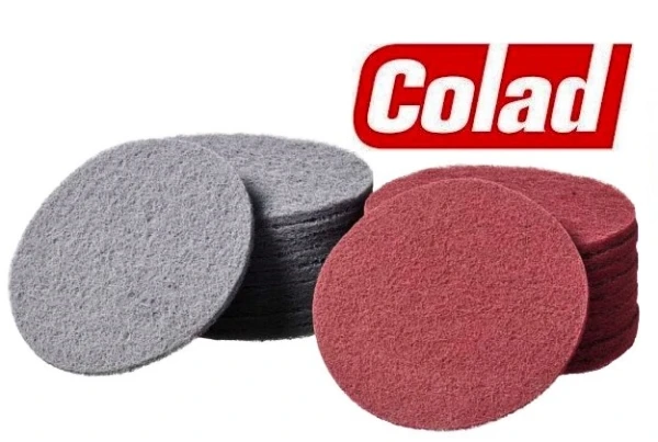 Włóknina ścierna COLAD szara P1500 fi 150mm 10 szt S Ultra Fine