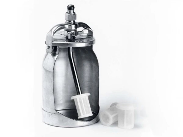 Kubek do pistoletu zbiornik dolny 1L aluminiowy 3/8 devilbiss iwata sata