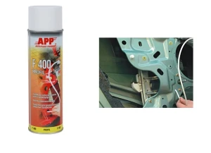 Spray wosk bursztyn do konserwacji profili zamkniętych APP F400 0.5L bezbarwny