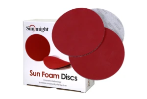 Papier ścierny krążek na gąbce fi150 P1500 SUNMIGHT SUNFOAM SU96222 jak ABRALON