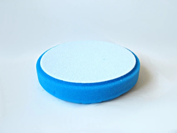 Tarcza gąbka polerska na rzep BlueCar niebieska 50mm 10szt