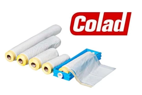 Folia maskująca Colad 0.34x25 m z taśmą samoprzylepną
