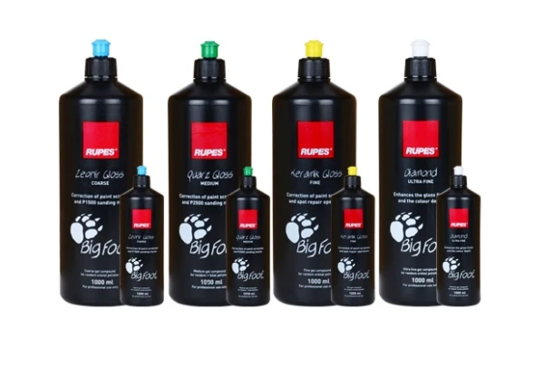 Pasta Polerska Rupes BigFoot 1L żółta  KERAMIK FINE słabo ścierna