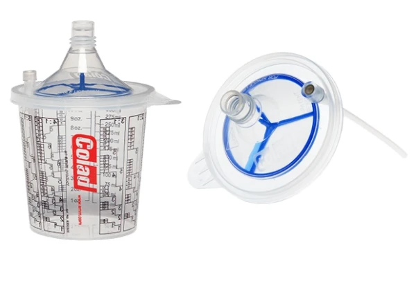 Kubek do mieszania lakieru Colad LID 350ml 50szt 90 mikronów