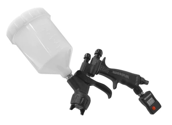 Pistolet lakierniczy WALCOM Genesi Carbonio 360 EVO HTE Base1,3 digital