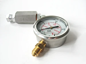 Manometr MF 1/4 LINIOWY 400 BAR do agregatu GRACO AIRLESSCO WAGNER TITAN