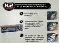 Pasta polerska K2 ALUCHROM  skuteczna pasta do chromu i metali kolorowych 120 gr