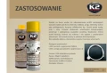 Spray wosk bursztyn do konserwacji profili zamkniętych K2 0.5L wężyk
