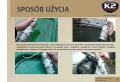 Spray wosk bursztyn do konserwacji profili zamkniętych K2 0.5L wężyk