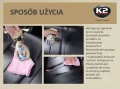Preparay do czyszczenia renowacji skóry K2 Auron zestaw czyści zabezpiecza!
