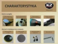 Polerka elektryczna samochodowa K2 MASNER1200W z regulacją obrotów futrem polerskim 180mm