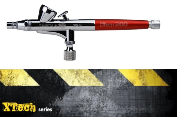 Aerograf SAGOLA XTECH 200 0.2 profesional Custom Series