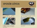 Spray lakier czarny połysk akryl K2 500ml