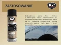 Spray lakier czarny połysk akryl K2 500ml