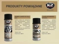 Spray lakier czarny połysk akryl K2 500ml