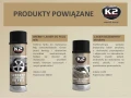 Spray lakier czarny mat akryl K2 500ml