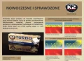 Pasta polerska K2 TURBO 120g lekkościerna pasta z woskiem z nanotechnologią