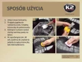 Pasta polerska K2 TURBO 120g lekkościerna pasta z woskiem z nanotechnologią