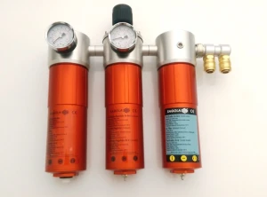 Odwadniacz filtr reduktor powietrza SAGOLA 5300 z manometrem i regulatorem filtr węglowy 2500l/min