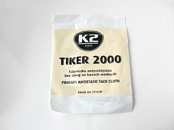 Ściereczka antystatyczna pyłochłonna Tiker K2 30x45 bez smug